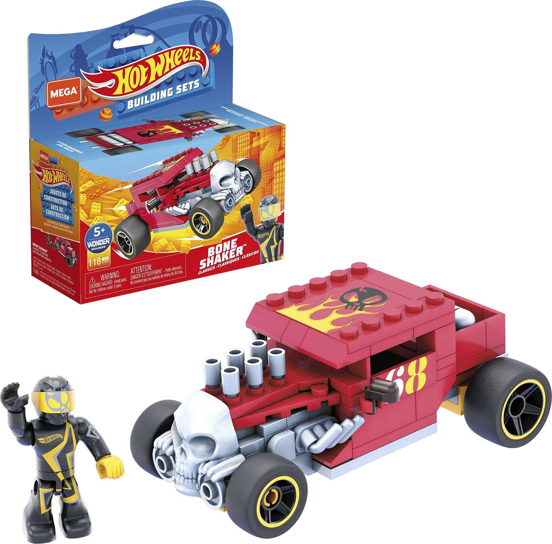 Mega Construx Hot Wheels Bone Shaker