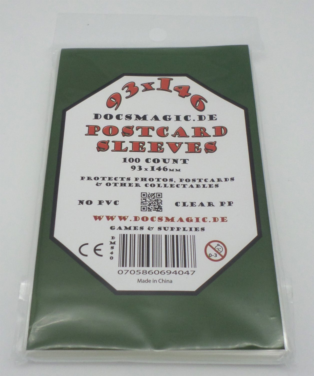 docsmagic.de 100 Postcard Sleeves 93 x 146 - Foto