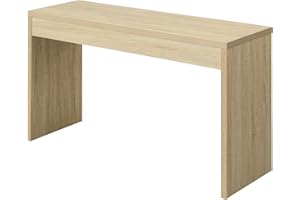 Convenience Concepts Northfield Console Table 48" - Modern Living Room Sofa Table, Contemporary Entryway Hall Table, Foyer Display Table, Weathered White