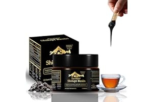 Ayuvigour Pure Himalayan Shilajit Resin For Men & Women 50g/1.76oz - 100% Pure Resin with Fulvic Acid - Potent & Lab Accepted