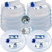 Bidon d'eau de 5 l avec robinet galvanisé, réservoir d'eau sans BPA Bidon d'eau de 5 l avec robinet galvanisé, réservoir d'eau sans BPA
