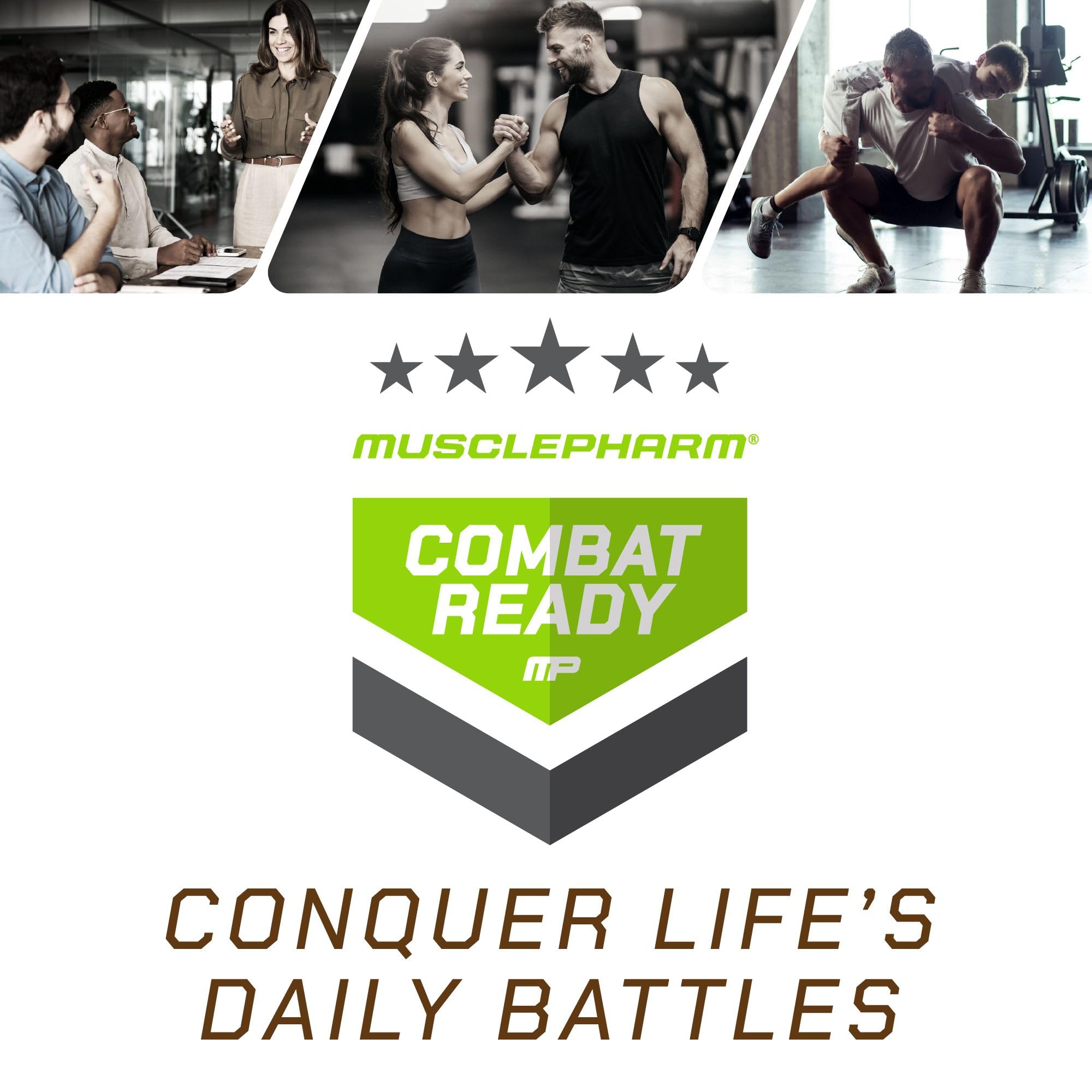 MusclePharm Combat Sport Bar, Chocolate Peanut Butter Cup, High Protein Bars, Combat Cravings, Fuel Performance & Meet Energy Demands, 20g Protein from Whey Protein, 5g Fiber, Gluten Free, 12 Bars