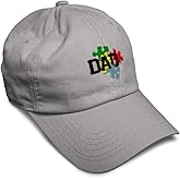 Speedy Pros Soft Baseball Cap Autism Dad Awareness Logo Embroidery Autism Cotton Embroidered Dad Hats for Men & Women
