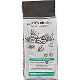Earth's Choice, Organic Coffee, Swiss Water Decaf Whole Bean, 340g
