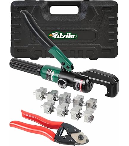 Burndy M8ND Hytool Full Cycle Ratchet Crimper, #8-26 AWG Terminals