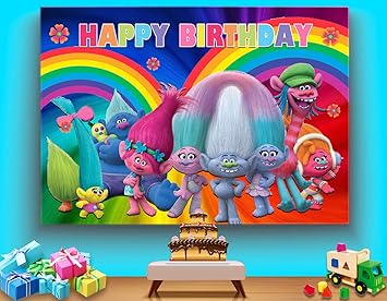 trolls baby shower theme