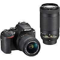 Nikon デジタル一眼レフカメラ D5600 ダブルズームキット ブラック D5600WZBK