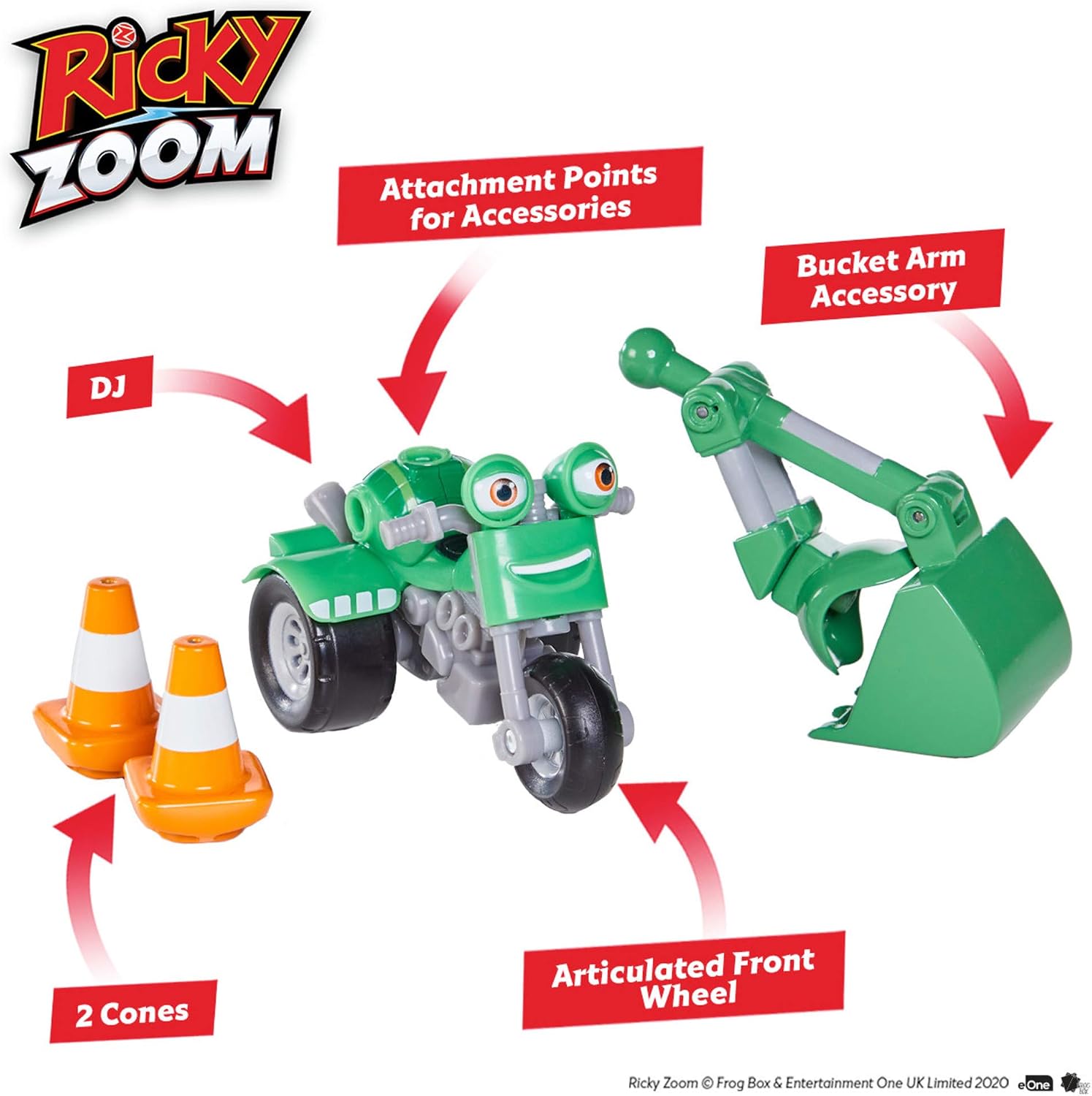 Ricky Zoom Motor DJ z akcesoriami - Image 3