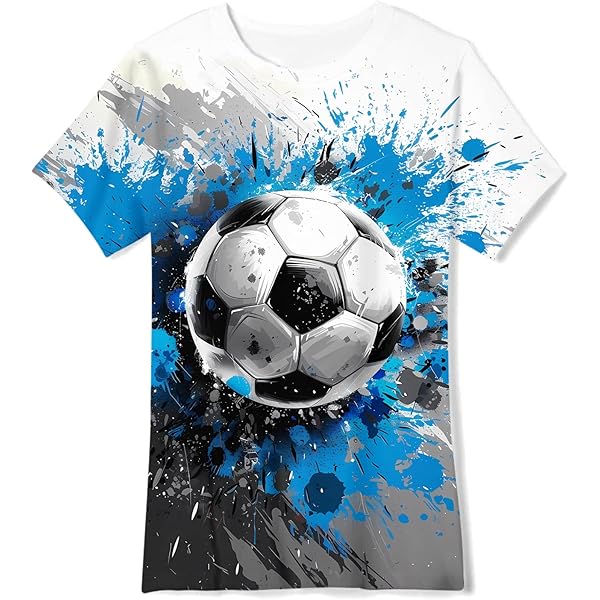 Amazon.com: Tstars Soccer T-Shirt for Kids - Game On Youth Tee