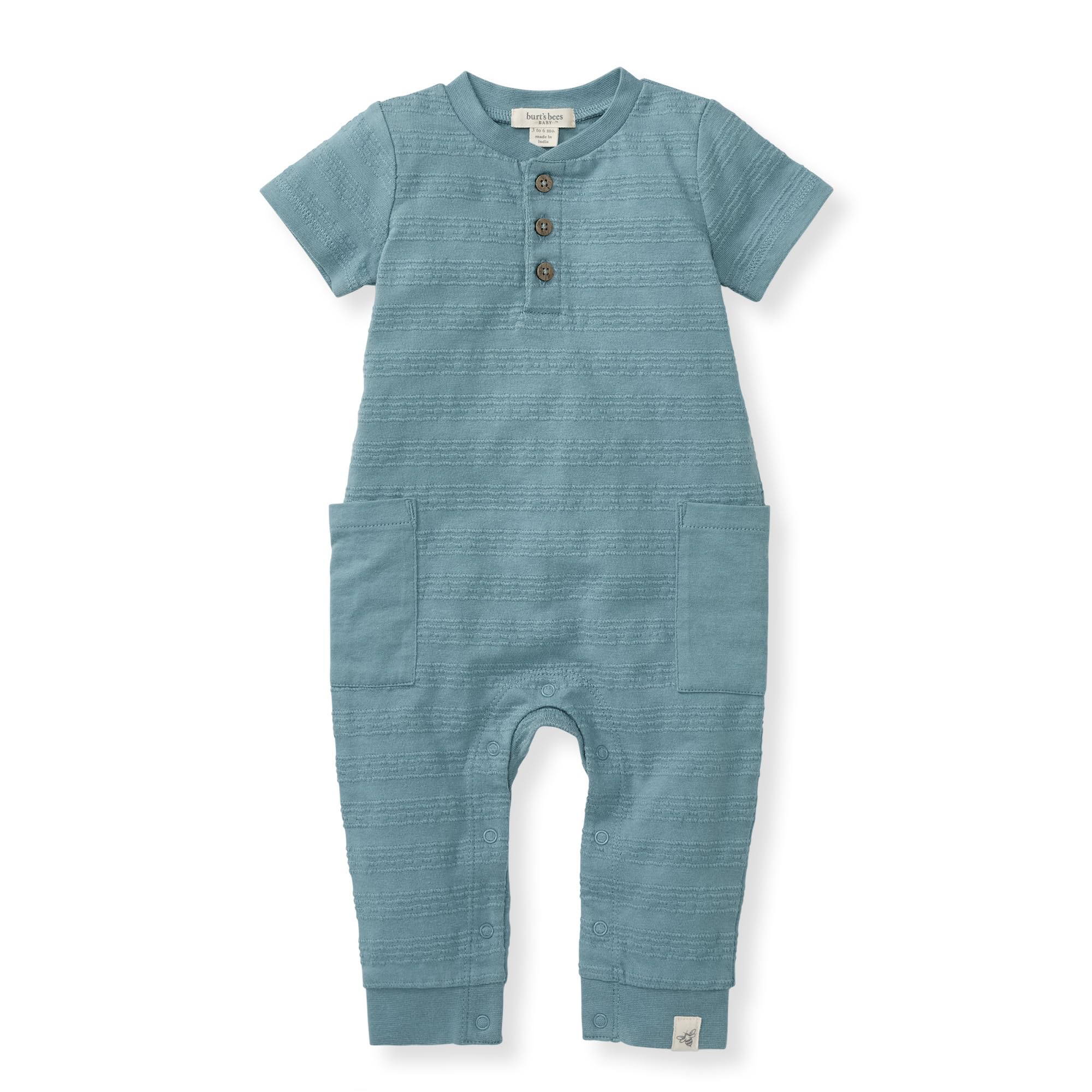 Photo 1 of Burt's Bees Baby Boy Infant Jumpsuits - 100% Organic Cotton Breathable Jumpsuit Coveralls for Boys 18 Months