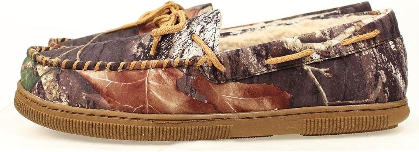camo moccasins