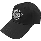 Guns N’ Roses Men's White Circle Logo Baseball Cap Black