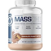 NutraOne Massone Mass Gainer Protein Powder Gain Mass Protein Meal Replacement (Chocolate Peanut Butter - 7 lbs.)