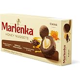 Marlenka Cocoa Honey Nuggets, Traditional European Honey Cake Bites, 235g (8.3 oz)