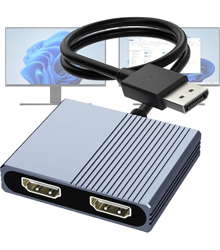Amazon.com: Key Digital KD-DA1X2DC: 2 Output HDMI Splitter