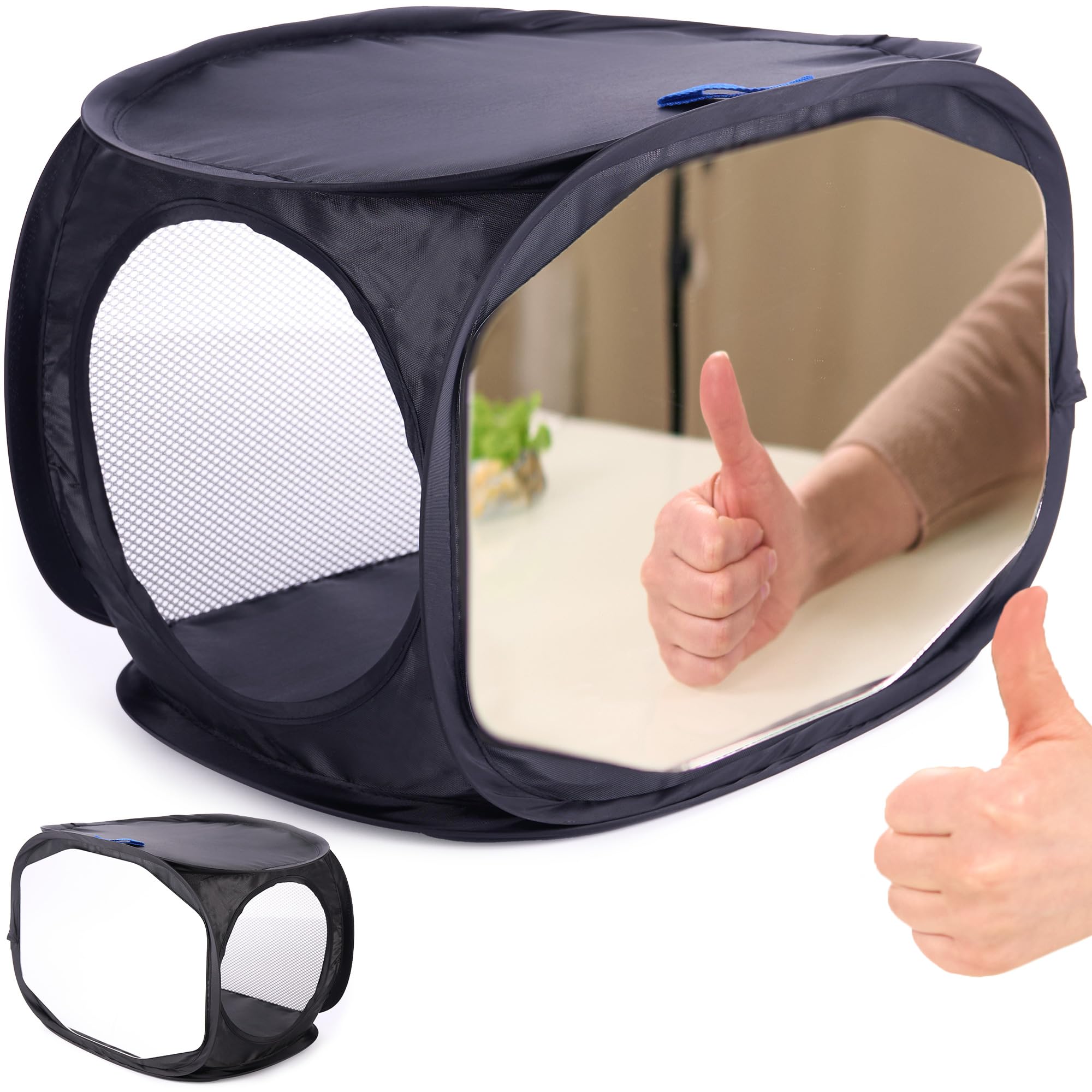 Photo 1 of Mirror Therapy Box for Stroke Rehabilitation | Mirror Box Therapy for Stroke Recovery | Hand Recovery Aid | Hand Rehabilitation Equipment | for PLP, CRPS, Peripheral Nerve Injuries & More