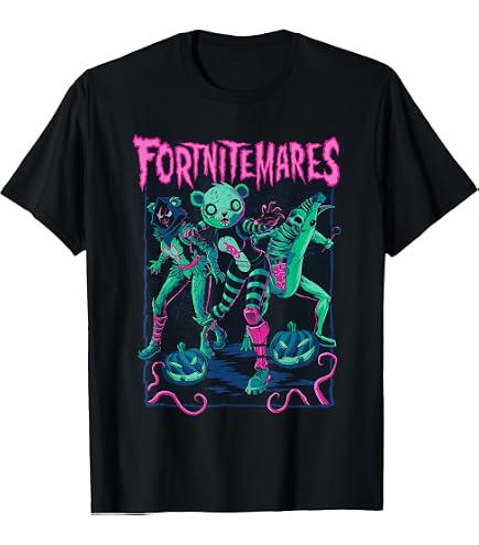 Amazon.com: Fortnite Totem Premium T-Shirt, Black, Small