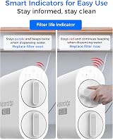 Waterdrop WD-G2CF Filter 12 Month Replacement for WD-G2-B WD-G2-W RO System view 6