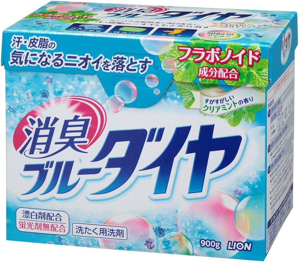 Amazon 消臭ブルーダイヤ 洗濯洗剤 粉末 0 9kg ブルーダイヤ 粉末洗剤