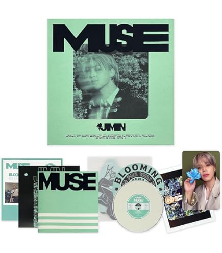 Amazon.com: B'TS JIMIN MUSE LP Vinyl Version with Tracking Sealed