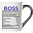 Cottage Creek Boss Mug, Large 16oz. Ceramic Boss Coffee Mug, Boss Gifts