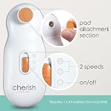 Cherish Baby Care Electric Baby Nail File with 4 Pads 0-12 Months Travel Case view 5