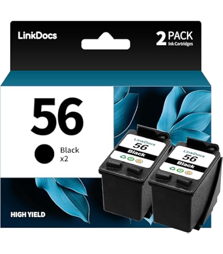 Hp Officejet 4655 Ink 2PK Genuine HP 56 HP 57 Ink Cartridge For