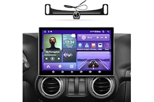 RUICAR 11.5" Car Radio for Jeep Wrangler JK Compass Grand Cherokee Dodge Ram Upgrade Stereo CarPlay Replacement 4+64G HD Touchscreen/Android Auto/Android13/GPS Navigation/HD Backup Camera