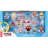 Sonic the Hedgehog Action Figures Mega Set 16-Pack, 2.5 Inch Scale - Sonic and Friends are Ready for Adventure! Officially Licensed by SEGA [Amazon Exclusive]