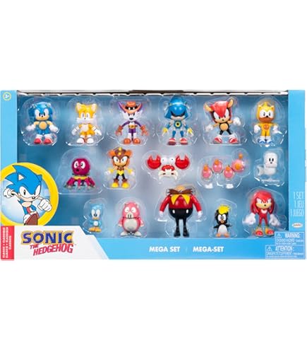 Sonic The Hedgehog Mini Figure 2.5 inch - Packaging May Vary