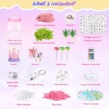 MELAND Unicorn Terrarium Kit Craft Kit for 5-10 Girls Gifts Unicorn Toys view 2