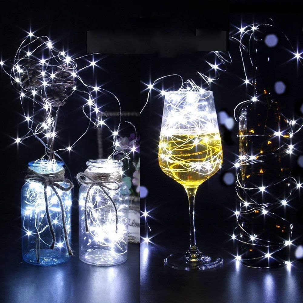 Sanhezhong Fairy Lights 20 Pack Battery Operated Mini Lights Battery