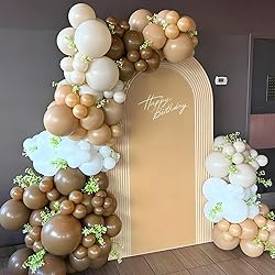 Brown Balloons 12 inch, Brown Latex Balloons 50pcs
