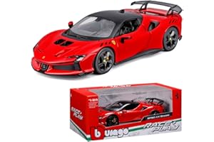 Xiangtat 1:24 Model for Ferrari SF90 XX Stradale Racing Alloy Car Die Cast Car Model Collection Gift (1/24 SF90 XX Stradale R