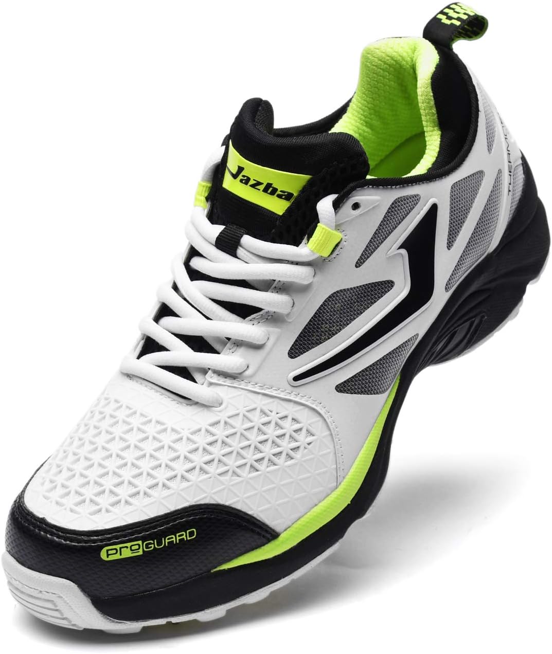 Jazba SKYDRIVE 117 Cricket Spike Shoe for Men Women, Lightweight Convertible Full and Half Spike Shoes for Batting Bowling Fielding and All Round Performance