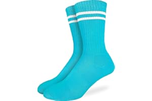 Good Luck Sock Men's Moisture-Wicking Cushioned Performance Socks Athletic Crew Socks for Workout & Daily Activities