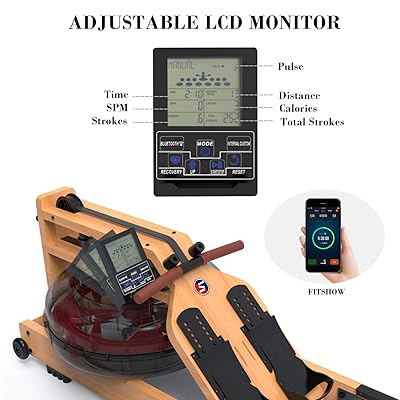 snode water rowing machine