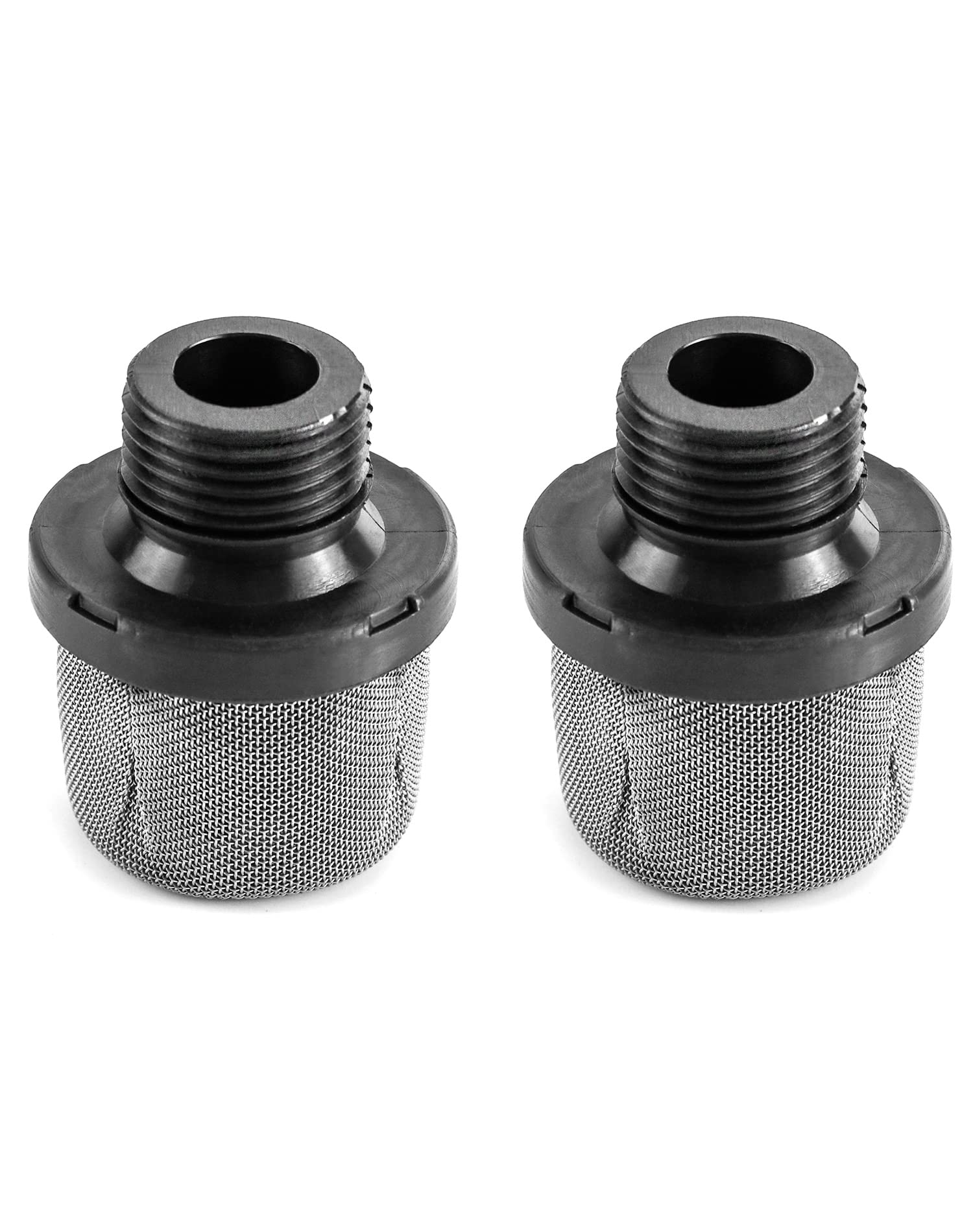 Photo 1 of QWORK Airless Paint Sprayer Inlet Strainer, 2 Pcs 3/4 Inch Replacement Inlet Strainer Screen for Airless Paint Spray Gun