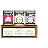 Spicewalla Middle Eastern Spices Set | Harissa Spice, Zaatar or Zahtar, Berbere, 3 Pack | Mediterranean Seasonings