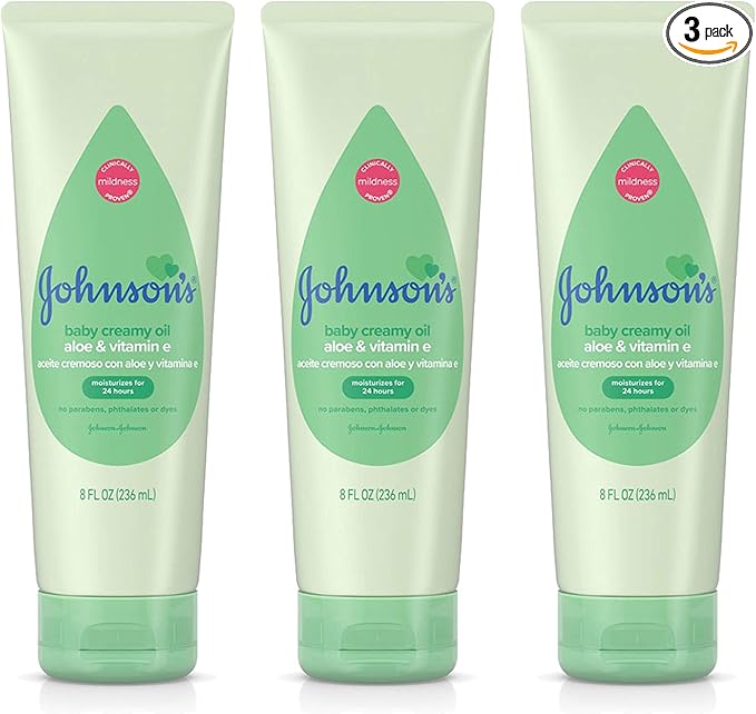 johnson creamy baby oil lotion