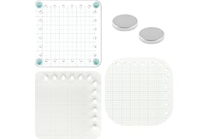 We R Memory Keepers Precision Press Advanced Perfect Stamps Every Time for Cards, Layouts, Up to 12 Inch Paper Acrylic Stamping Block, Non-slip Grip