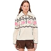 For Love & Lemons Women's Posey Sherpa Pullover