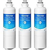 Waterdrop BORPLFTR50 Replacement for Bosch® Ultra Clarity® Pro 11032531, 12033030, 11025825, BORPLFTR55, B36CD50SNS, B36CT80SNS, B36CL80ENS, B36FD50SNS, WFC100MF, Refrigerator Water Filter, 3 Filters