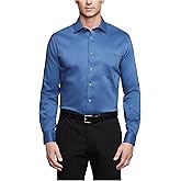 Van Heusen Men's Regular Fit Ultra Wrinkle Free Flex Collar Stretch Dress Shirt