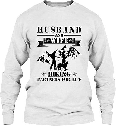 Ezaro Hiking T Shirt Husband And Wife Hiking Cool T Shirts Design Amazon Com