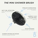 Denman Jack Dean D6 Scalp Massager Detangling Brush - Waterproof Shower Brush view 7