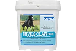 Uckele by SmartEquine | Devil's Claw Plus Pellets | Horse Joint Supplement with Yucca for Horses | Supports Joint Strength, Comfort & Mobility | Antioxidant Support Supplement | 5 lb