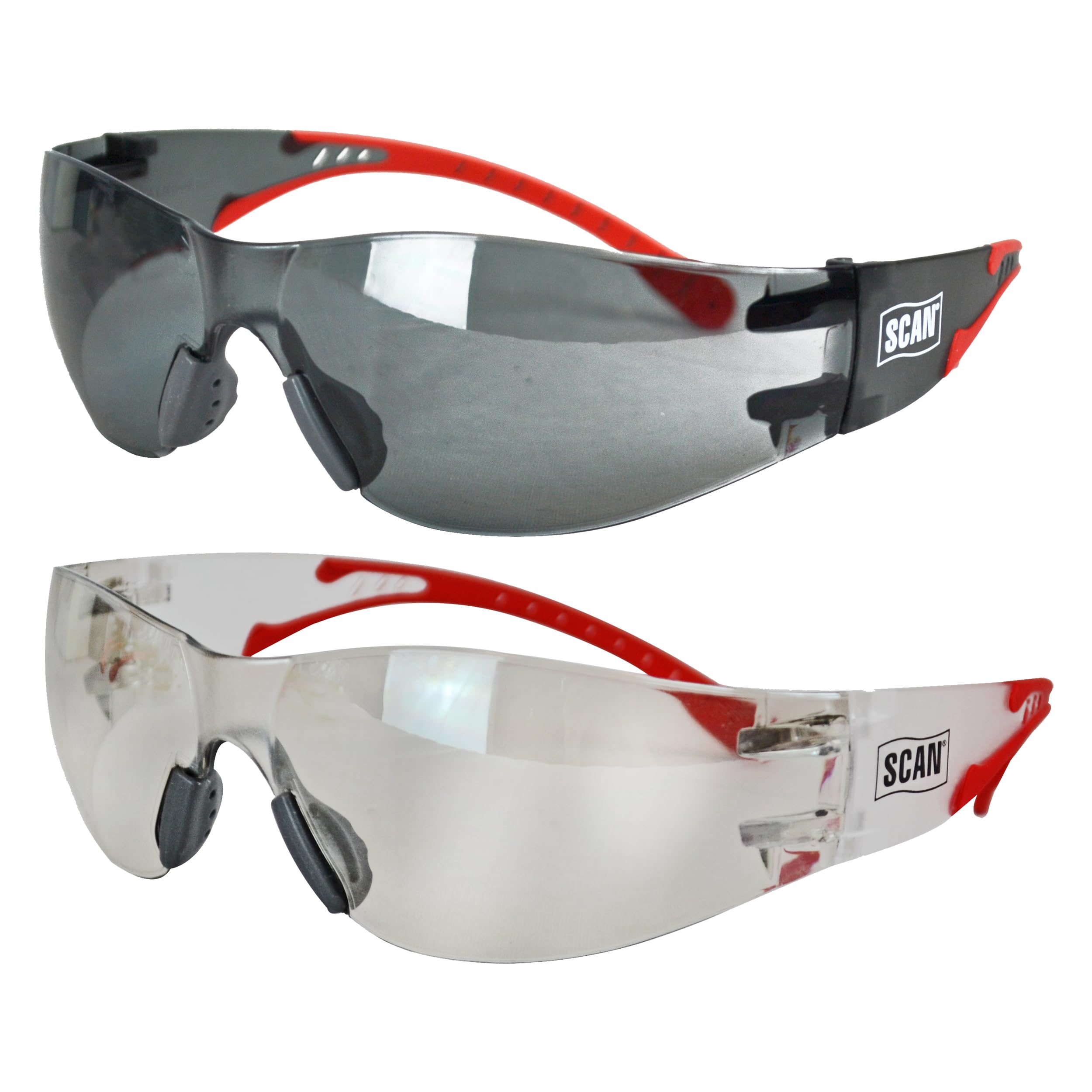 Scan SCAPPEFSTWIN Twin Pack Flexi Spectacles Smoke and Clear