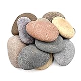 12 Extra-Large Rocks for Painting – Multi-Colored