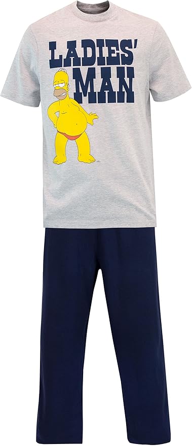 pijama corto hombre simpson